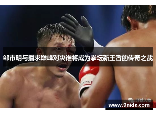 邹市明与播求巅峰对决谁将成为拳坛新王者的传奇之战